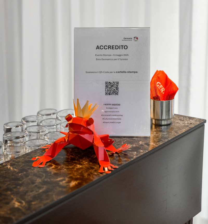 Germany Travel press conference on a rooftop venue in Milan - 2