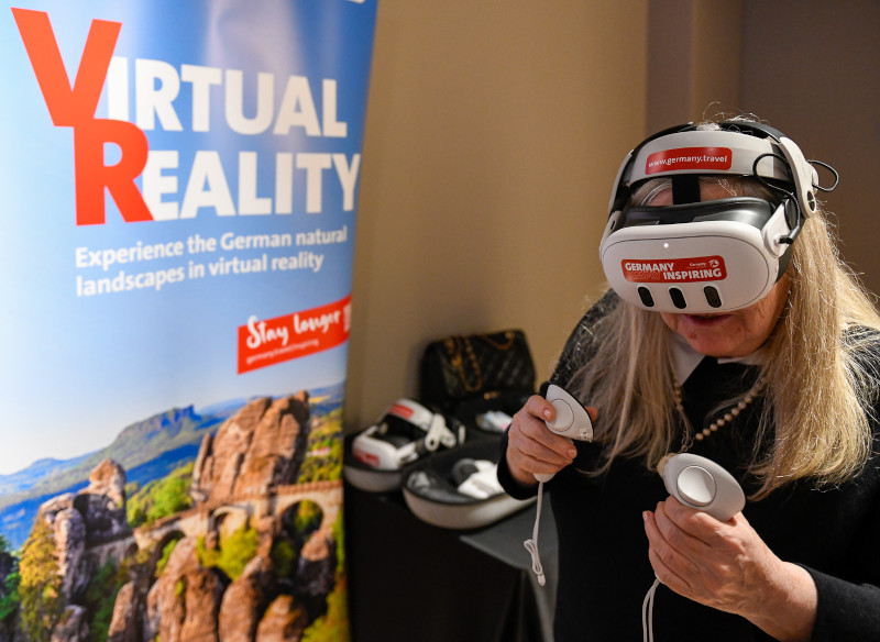 Germany Travel press conference on a rooftop venue in Milan - 9