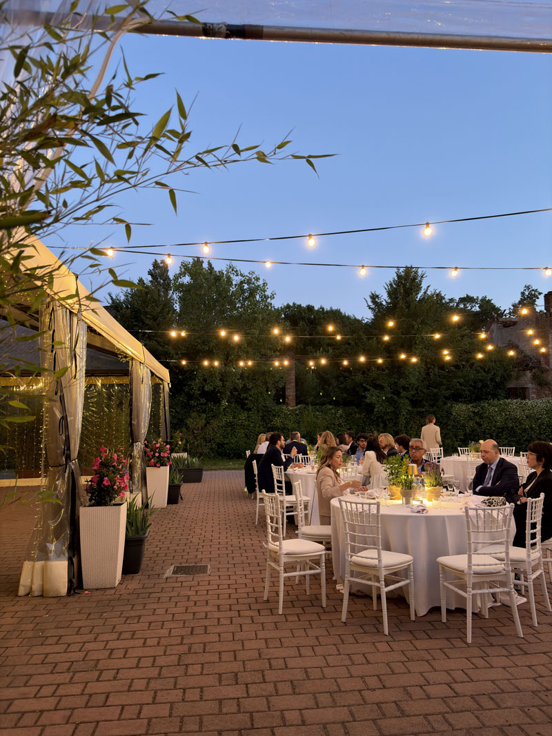 Meeting and cocktail dinner in Milan at a country chic venue with a magnificent garden - 7