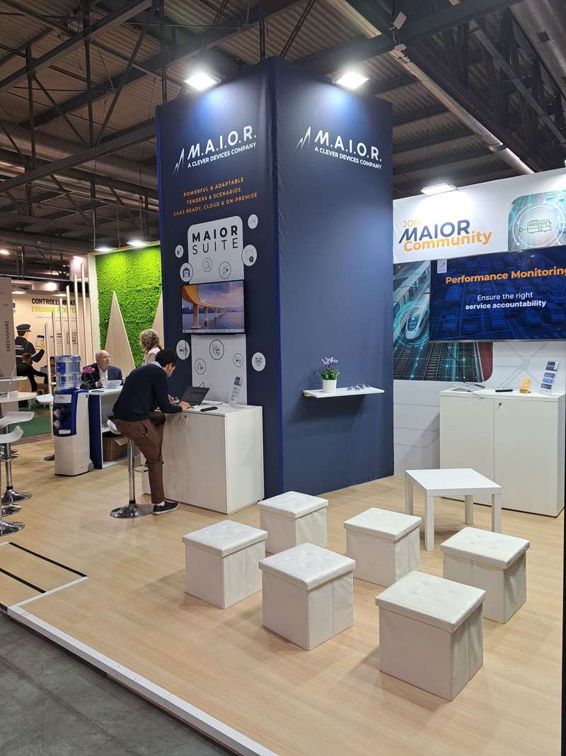 NME Milan booth design: created by Smart Eventi and GURU Marketing for Maior - 2