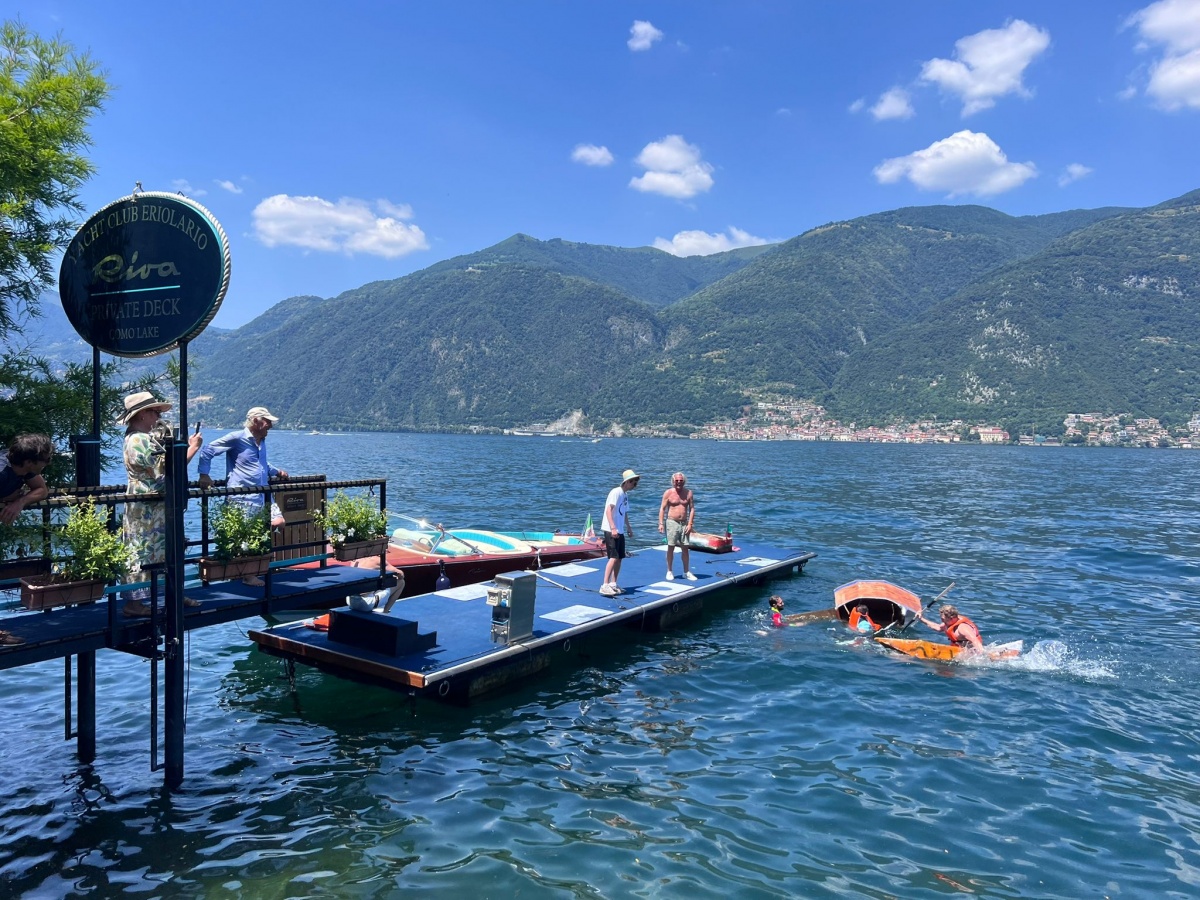 Yacht Club Eriolario's lakeside experience to remember: Carton Boat Challenge - 3