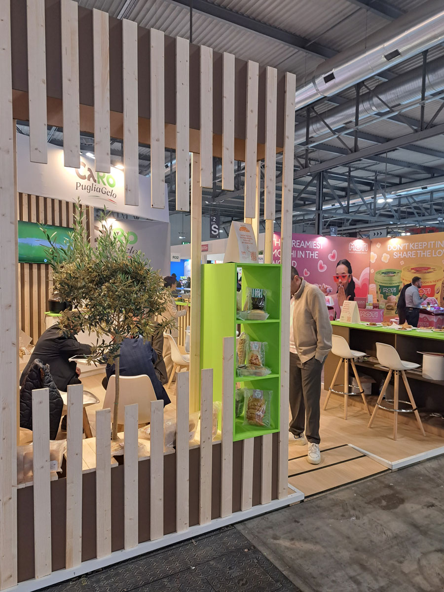 Trade show booth design for Caro Puglia Gelo at Fiera Milano - 7