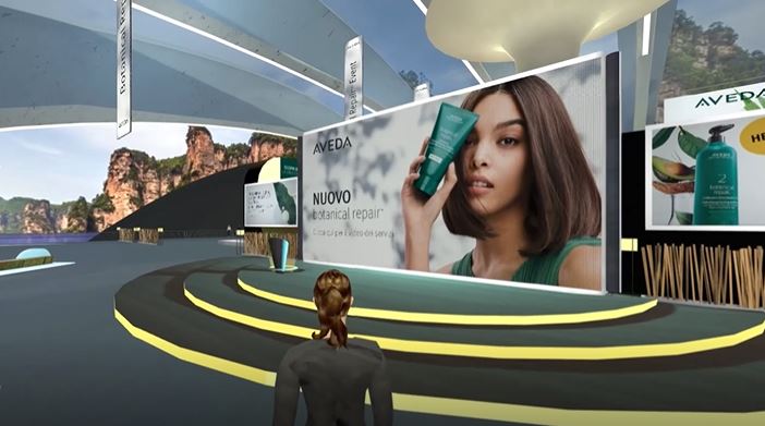 Virtual event for Aveda - 4