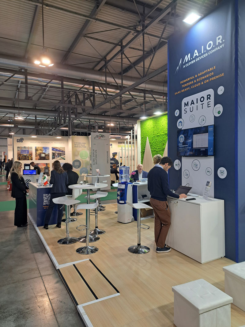 NME Milan booth design: created by Smart Eventi and GURU Marketing for Maior - 7