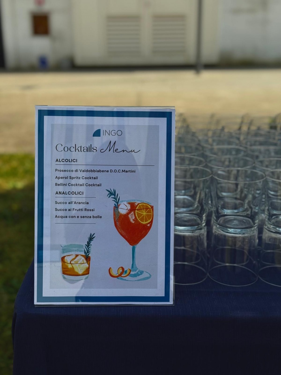 Ingo srl corporate event: AI meeting with 85 guests - 2