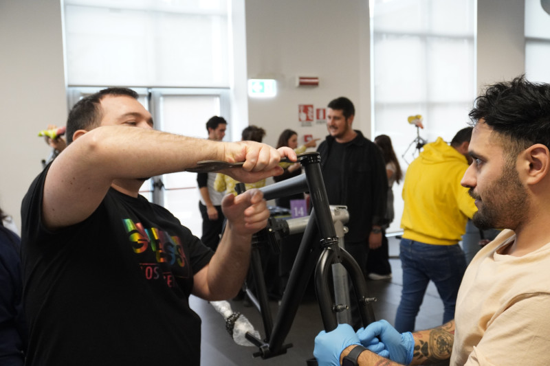Bike building in Milan for Prima Assicurazioni - 5