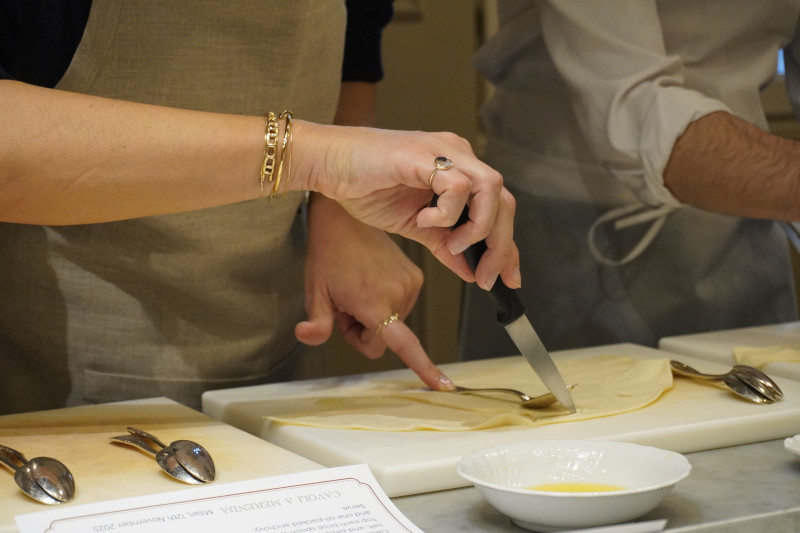 Training workshop and international team cooking in Milan - 11