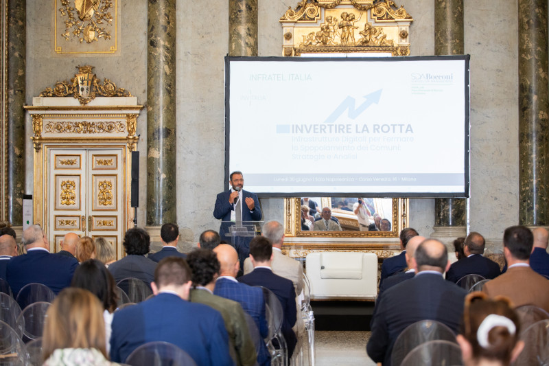 Institutional event in Milan with Infratel Italia - 4
