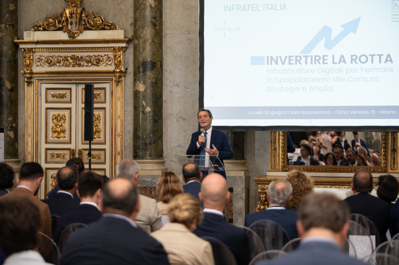 Institutional event in Milan with Infratel Italia - 10