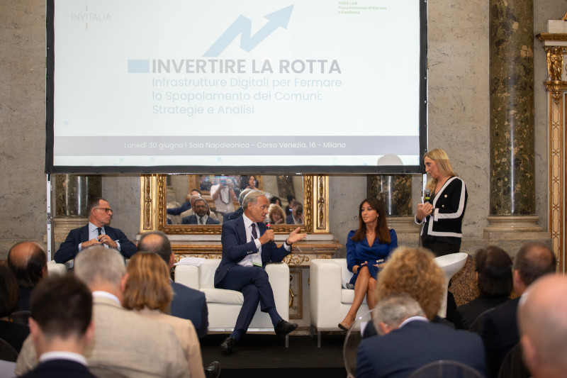 Institutional event in Milan with Infratel Italia - 2