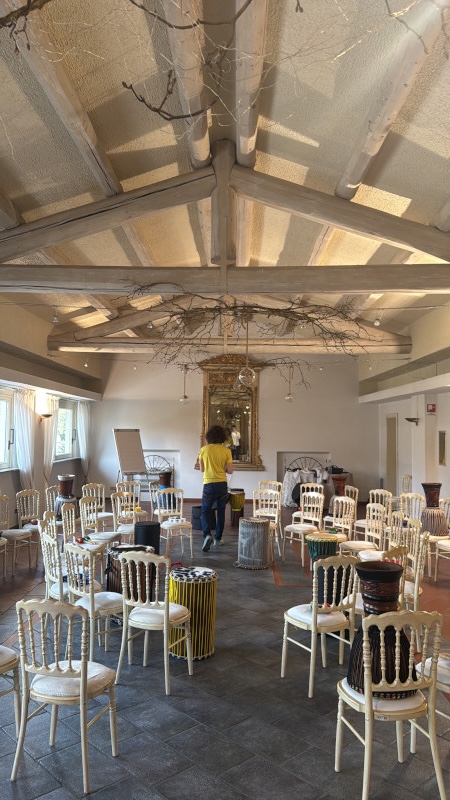 The rhythm of success: drum circle team building for ABB - 2