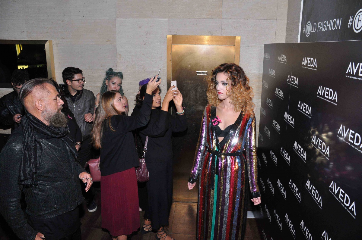 First contest of a promotional tour among Aveda's hair salons - 8