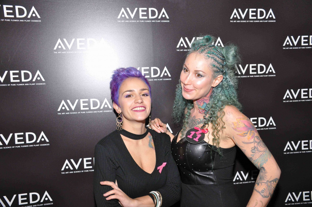 First contest of a promotional tour among Aveda's hair salons - 27