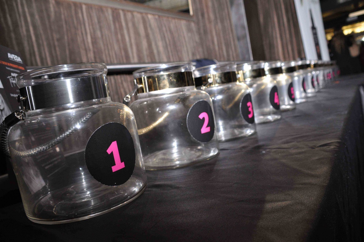 First contest of a promotional tour among Aveda's hair salons - 31
