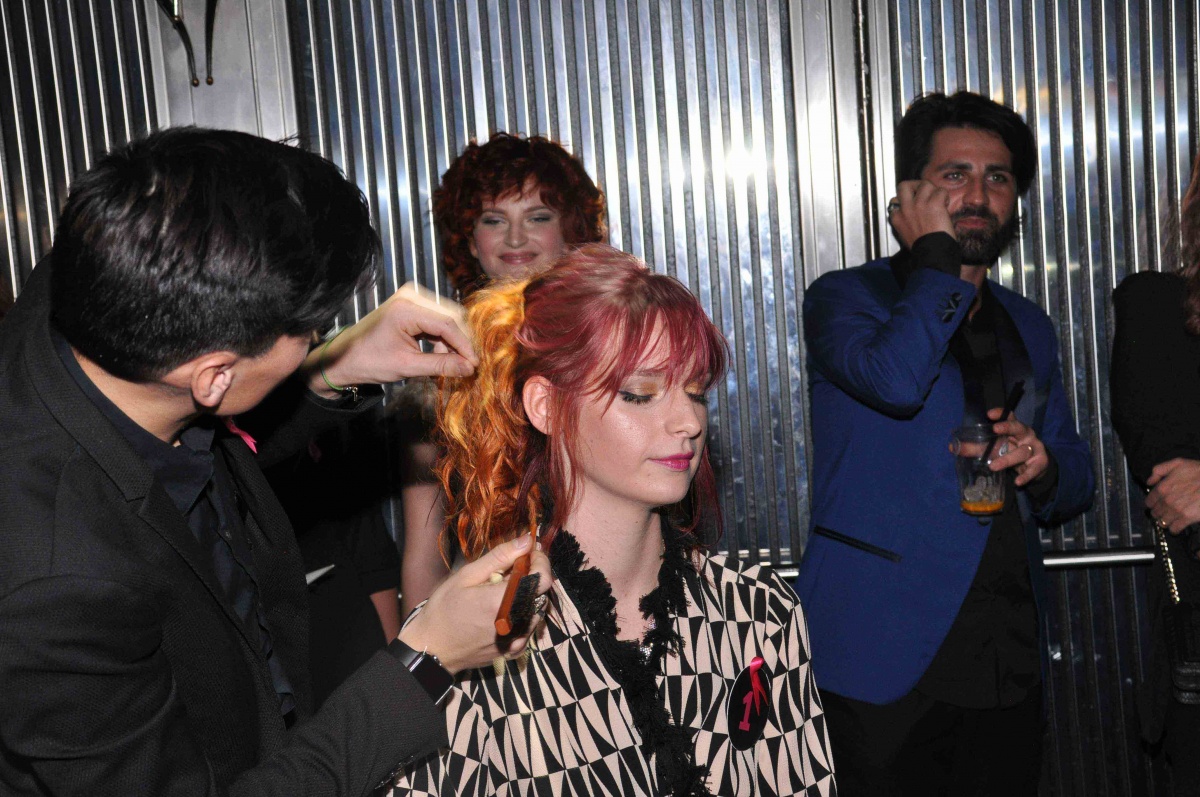 First contest of a promotional tour among Aveda's hair salons - 33