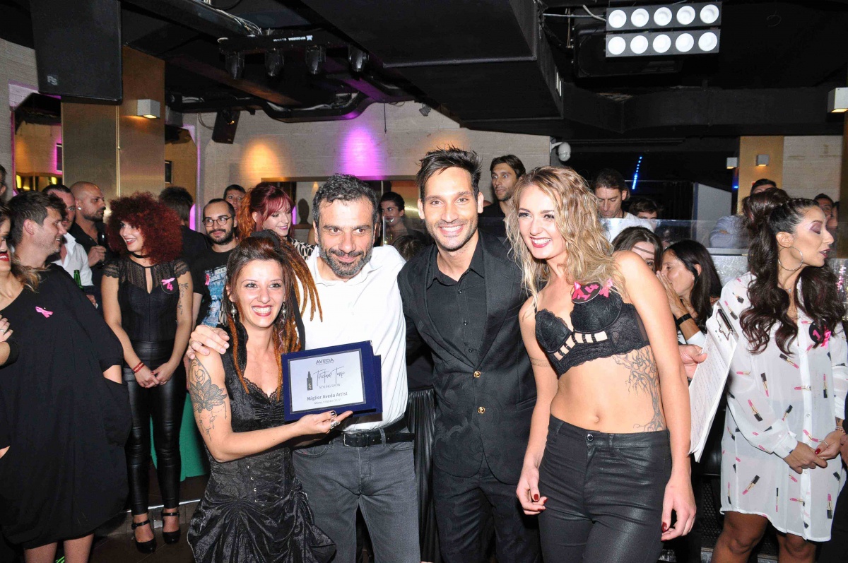 First contest of a promotional tour among Aveda's hair salons - 57