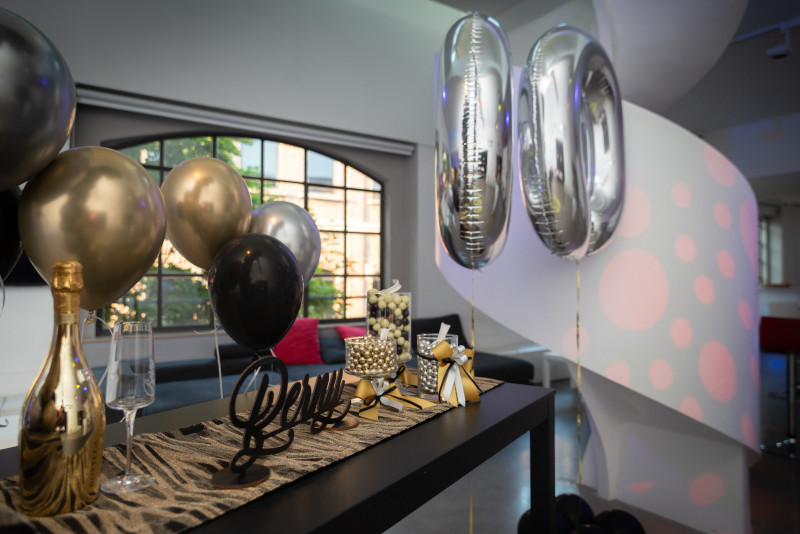 60th birthday party planning in a modern total white venue in Milan - 0