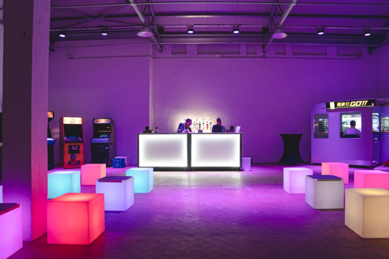 Sparkfabrik's tenth company anniversary, Arcade-themed party in Milan - 1