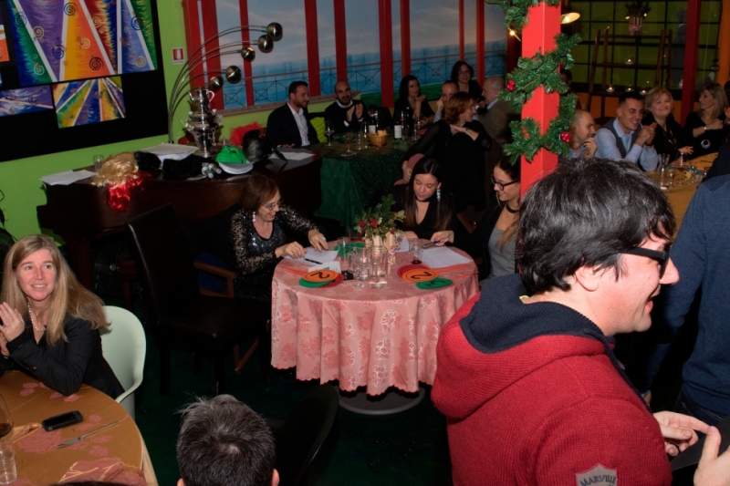 Smart Eventi: Team building "The Wheel of Fortune" during Tom Tom's Christmas business dinner - 28