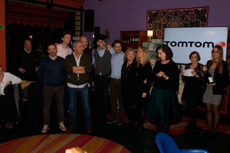 Smart Eventi: Team building "The Wheel of Fortune" during Tom Tom's Christmas business dinner - 39