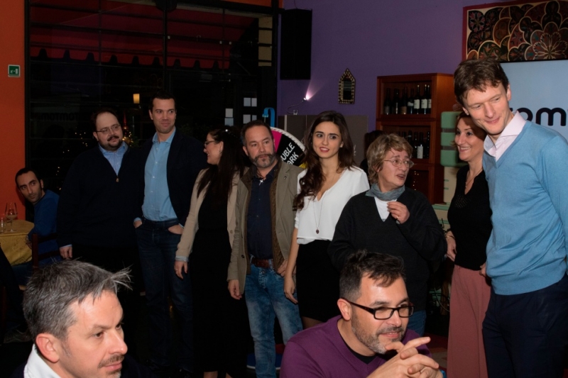 Smart Eventi: Team building "The Wheel of Fortune" during Tom Tom's Christmas business dinner - 18