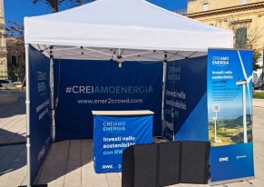 We organized a marketing campaign with promotional tour for Ener2Crowd aimed at seeking investors in the renewable energy sector