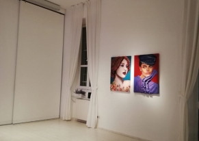 For the second time Smart Eventi found a suitable location for Francesca Agrati's exhibition.