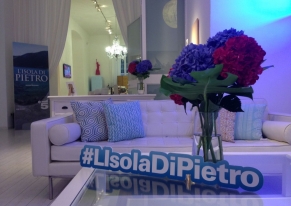 We organised Mediaset's press event for the presentation of the new fiction of canale 5 “L’Isola di Pietro”