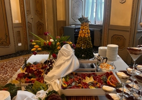 A Milan event designed to impress: Smart Eventi selected one of the city's finest historic venues to allow All4Labels to showcase its wine & spirits labels in a setting of outstanding prestige