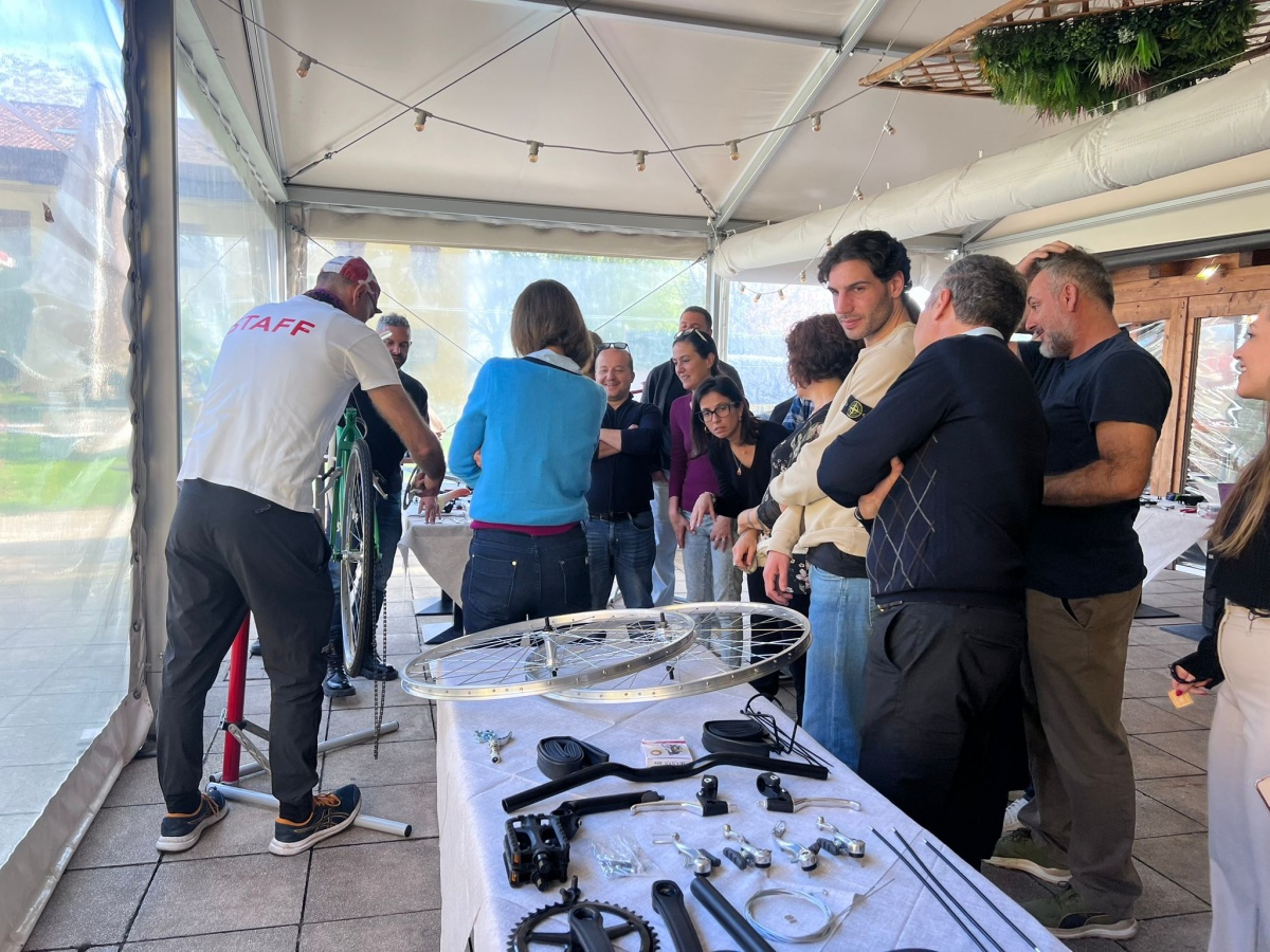 Bike for children, Vgpparks Italia's social-impact team-building - 6