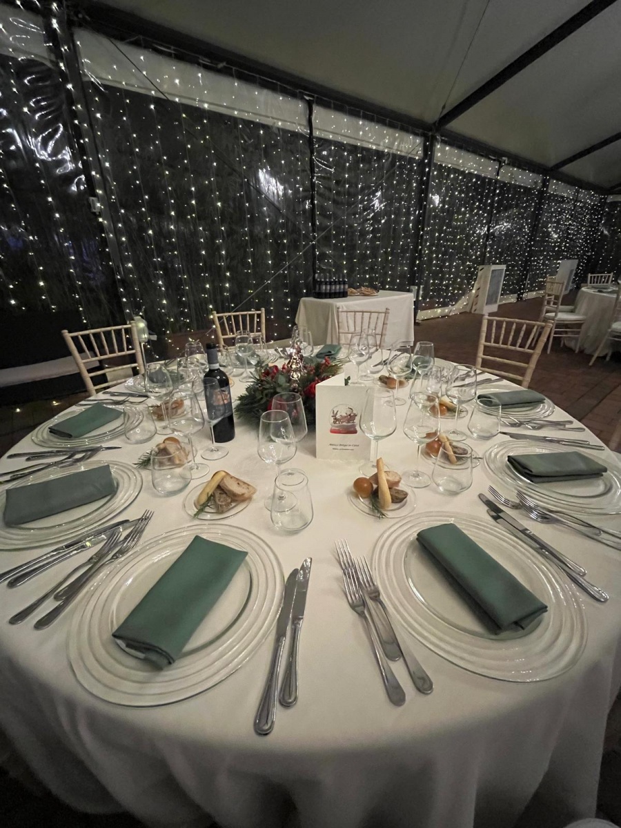 Christmas corporate event in a splendid garden venue - 1